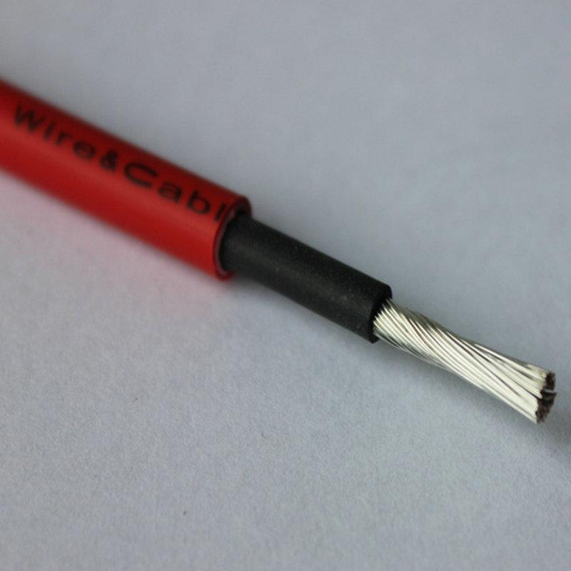 安徽PV1-F 1*4平方光伏电缆红色护套PV1-F
