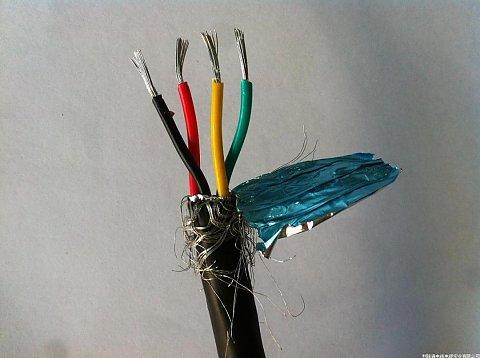 高柔性电缆，分屏蔽+总屏蔽
