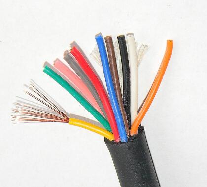 柔性行车控制电缆KVVRC-6*4mm²