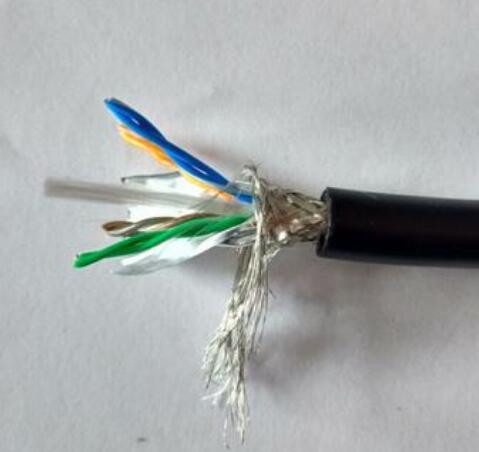 PUR柔性耐弯曲对绞屏蔽电缆