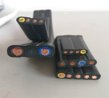 TPE绝缘柔性扁平控制电缆