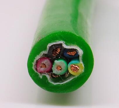 拖链专用柔性电缆TRVV4*1