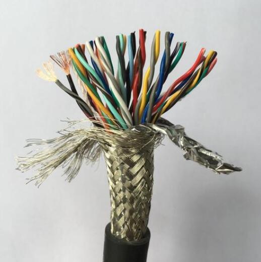 柔性拖链电缆 聚氨酯拖链电缆