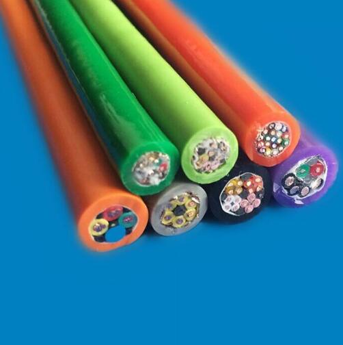 PUR护套多芯柔性控制电缆