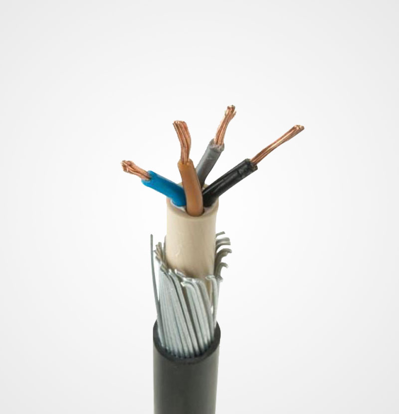 PVC控制屏蔽柔性电缆