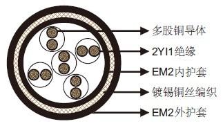 安徽2YSLGCGOEU信号控制电缆控制单元连接